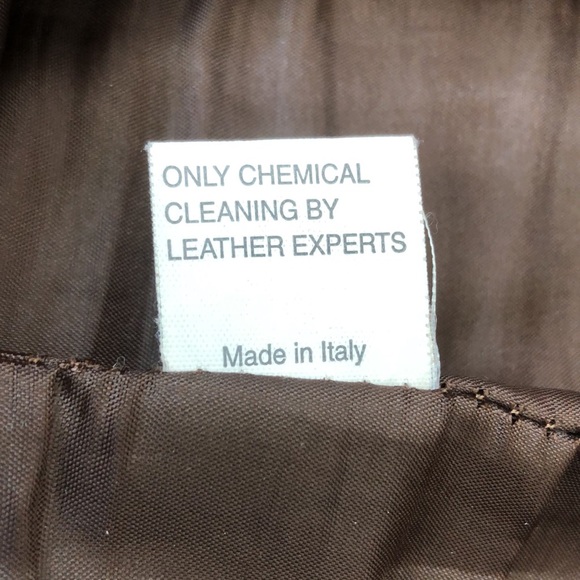 RARE Blur Leather Distressed Italian Skirt - Picture 8 of 12